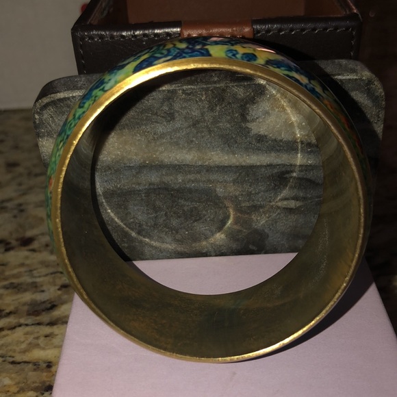 VINTAGE VAN GOGH INSPIRED IRIS BANGLE - Picture 11 of 14